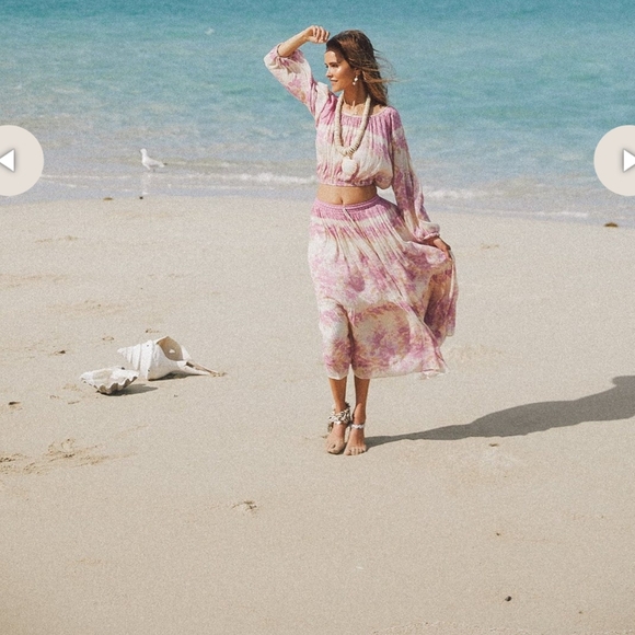 Spell Coco Lei Skirt - Lilac - Picture 2 of 16